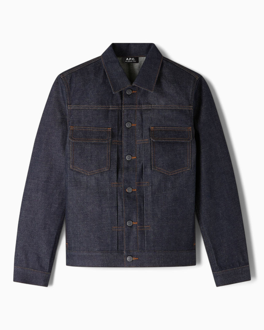 A.P.C. Jean Work Jacket Erkek Ceket Indigo