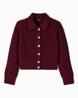 A.P.C. Jenn Kadın Hırka Gac Burgundy