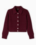 A.P.C. Jenn Kadın Hırka Gac Burgundy