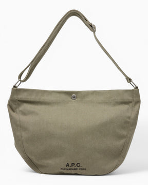 A.P.C. Journal Satchel Omuz Çantası Khaki
