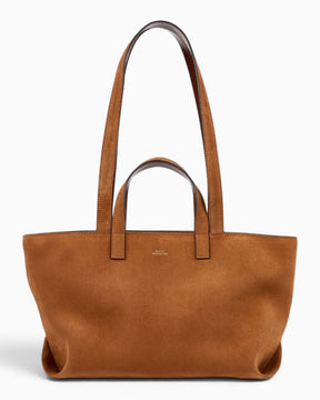 A.P.C. Le Drummer Small Suede Omuz Çantası Cab Camel