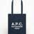 A.P.C. Lou Rue Madame Tote Omuz Çantası Dark Navy