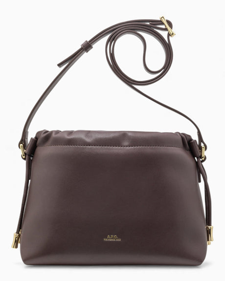 A.P.C. Ninon Mini Omuz Çantası Marron Fonce