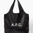 A.P.C. Ninon Tote Omuz Çantası Black