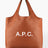 A.P.C. Ninon Tote Omuz Çantası Noisette