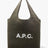 A.P.C. Ninon Tote Omuz Çantası Kaki Chine