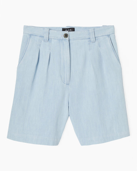 A.P.C. Nola Kadın Şort Pale Blue