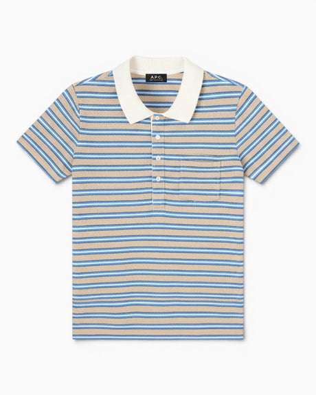A.P.C. Raye Kadın Polo T-Shirt Sky Blue