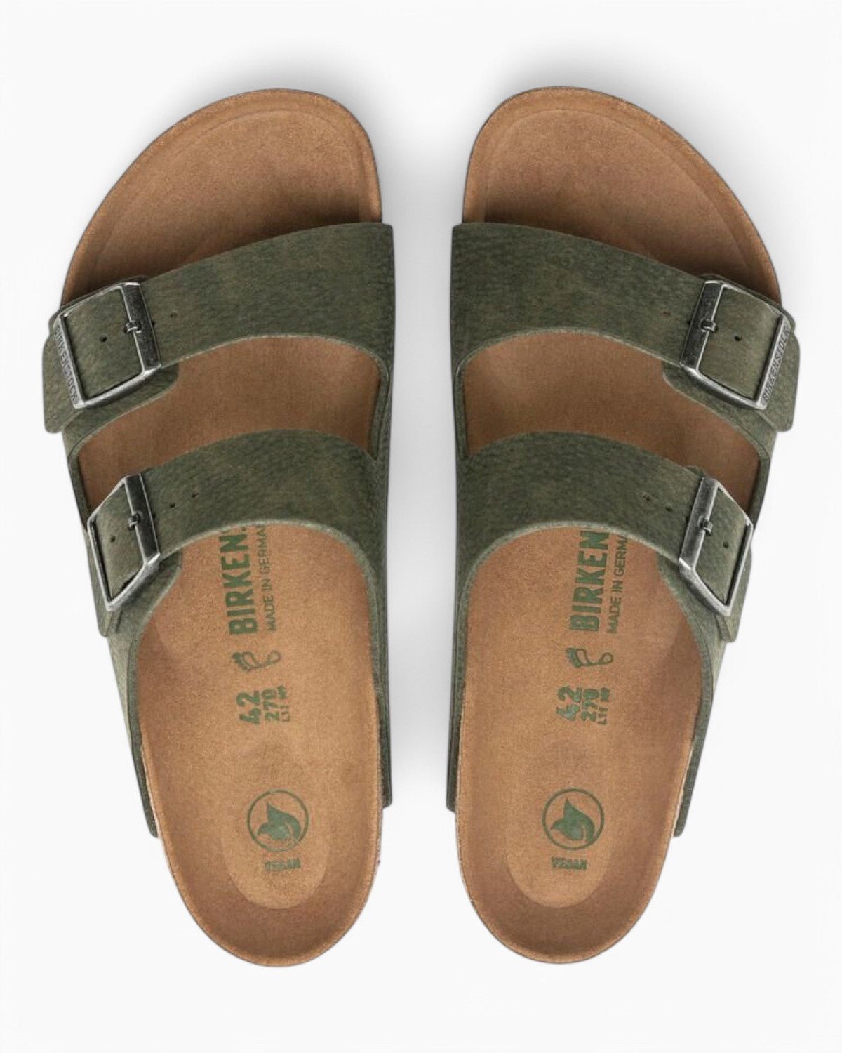 Birkenstock Arizona Desert Dust Vegan Men's Sandals - vitruta