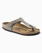 Birkenstock Gizeh Birko-Flor Kadın Terlik Stone