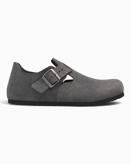 Birkenstock London VL Suede Ayakkabı Charcoal