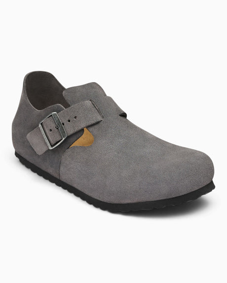 Birkenstock London VL Suede Ayakkabı Charcoal