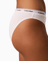Calvin Klein Bikini 3PK Icon Logo - Kadın Established Red/Classic White/Seein