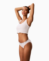Calvin Klein Bikini 3PK Icon Logo - Kadın Established Red/Classic White/Seein