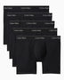 Calvin Klein Boxer Briefs 5PK Icon Cotton Stretch - Erkek Black