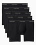 Calvin Klein Boxer Briefs 5PK Icon Cotton Stretch - Erkek Black