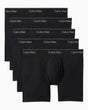 Calvin Klein Boxer Briefs 5PK Icon Cotton Stretch - Erkek Black
