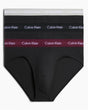 Calvin Klein Hip Brief 3PK Cotton Strech - Erkek B- Black/Tawny Port/Porpoise Wbs