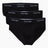 Calvin Klein Hip Brief 3PK Icon Stretch - Erkek Black/W-Dtm/Wb
