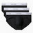 Calvin Klein Hip Brief 3PK Icon Stretch - Erkek Black/Black/Black