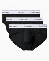 Calvin Klein Hip Brief 3PK Modern Cotton - Erkek Black