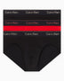 Calvin Klein Hip Brief 3PK Modern Cotton - Erkek B- W Bk Wb/ Rg- Bk Wb/ B- Bk Wb