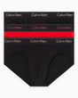 Calvin Klein Hip Brief 3PK Modern Cotton - Erkek B- W Bk Wb/ Rg- Bk Wb/ B- Bk Wb
