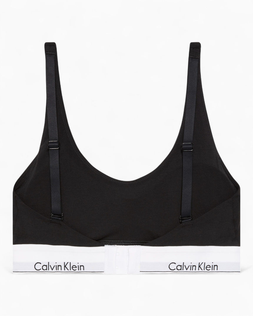 Calvin Klein Lightly Lined Bralette Icon Cotton Modal - Kadın