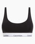 Calvin Klein Lightly Lined Bralette Modern Cotton - Kadın Black