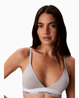 Calvin Klein Lightly Lined Triangle Bralette - Icon Cotton Modal - Kadın