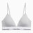 Calvin Klein Lightly Lined Triangle Bralette - Icon Cotton Modal - Kadın Harbor Mist