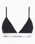 Calvin Klein Lightly Lined Triangle Icon Cotton Modal - Kadın Black(Ub1)