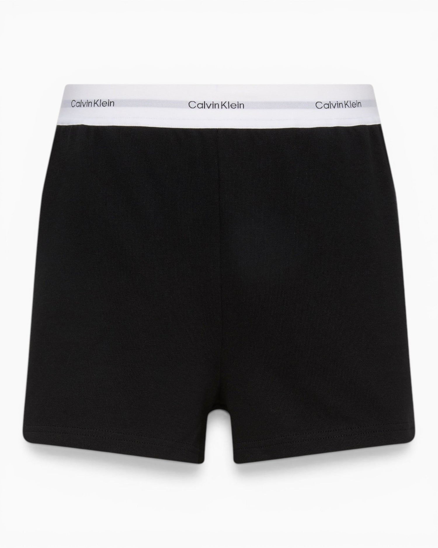 Calvin Klein Logo Jersey Pyjama Kadın Şort Black