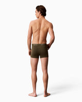 Calvin Klein Relaxed Trunks 3PK Icon Cotton Stretch - Erkek