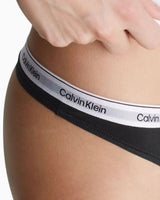 Calvin Klein Thong 5PK Modern Logo - Kadın