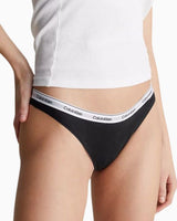 Calvin Klein Thong 5PK Modern Logo - Kadın