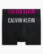 Calvin Klein Trunk 2PK Cotton Stretch - Erkek B-Celadon Tint/ Fuchsia Rose Logos