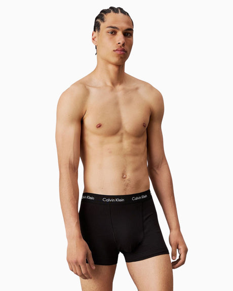 Calvin Klein Trunk 3PK Cotton Stretch - Erkek