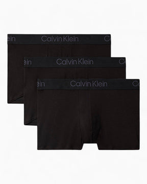 Calvin Klein Trunk 3PK Ultra Soft - Erkek Black