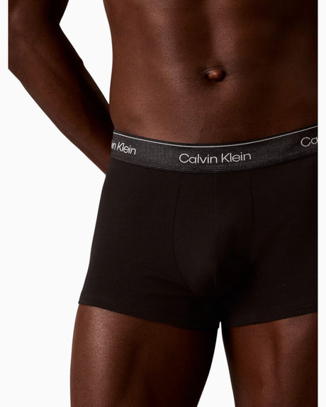 Calvin Klein Trunk 3PK Icon Cotton Stretch - Erkek