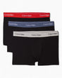 Calvin Klein Trunk 3PK Icon Cotton Stretch - Erkek B-Vint Ind/Micro Chip/Molten Wbs