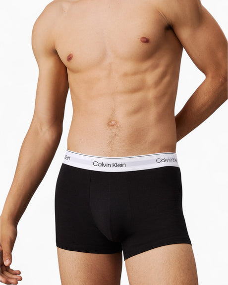 Calvin Klein Trunk 3PK Icon Cotton Stretch - Erkek