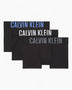 Calvin Klein Trunk 3PK Intense Power Cotton - Erkek Black Bodies W/ Turbulence/White/Ir