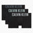 Calvin Klein Trunk 3PK Intense Power Cotton - Erkek Black Bodies W/ White/Aerial/Turbul