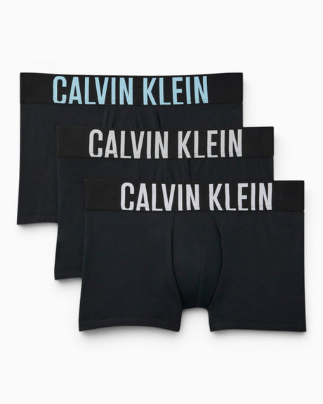 Calvin Klein Trunk 3PK Logo - Erkek Black