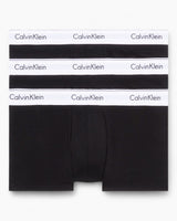 Calvin Klein Trunk 3PK Modern Cotton - Erkek Black/ Black/ Black