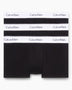 Calvin Klein Trunk 3PK Modern Cotton - Erkek Black/ Black/ Black