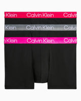 Calvin Klein Trunk 3PK Modern Structure - Erkek B- December Sky/ Rg/ Fusc Rose Wbs