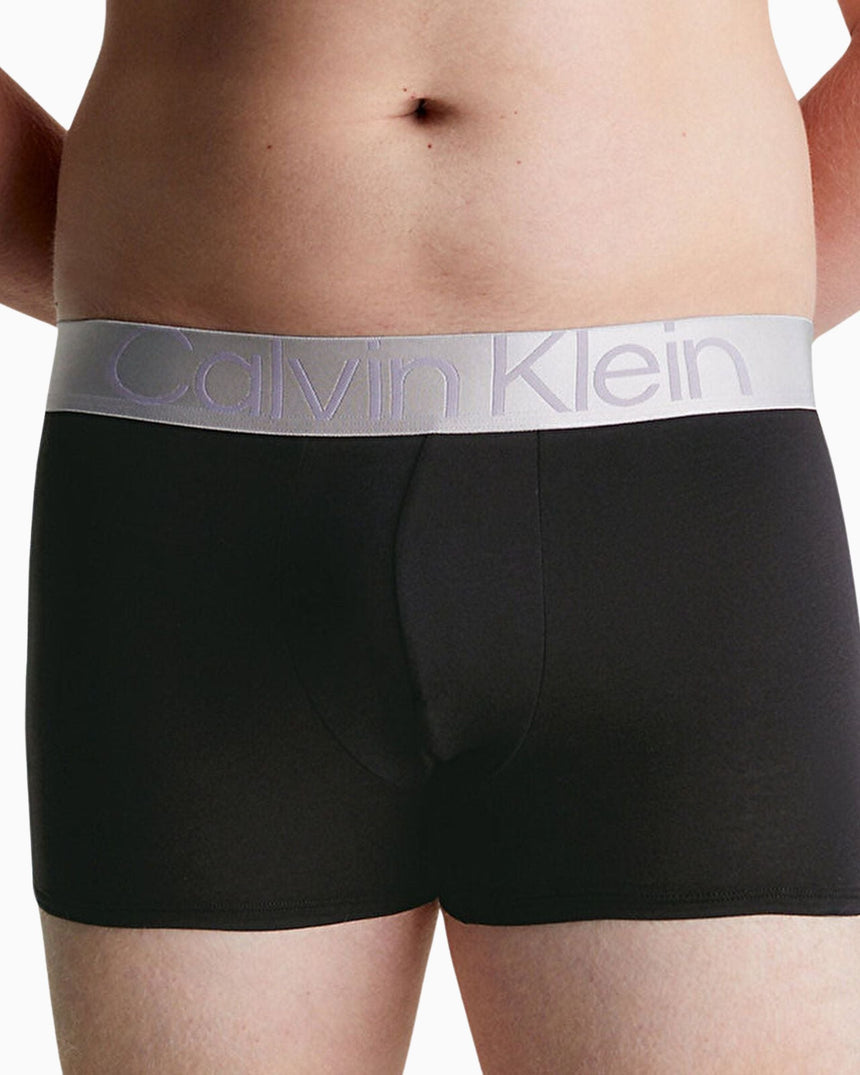 Calvin Klein Trunk 3PK Steel Cotton - Erkek