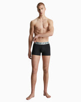 Calvin Klein Trunk 3PK Steel Cotton - Erkek
